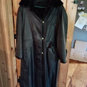 Claude Havrey ladies reverseable lined trench coat